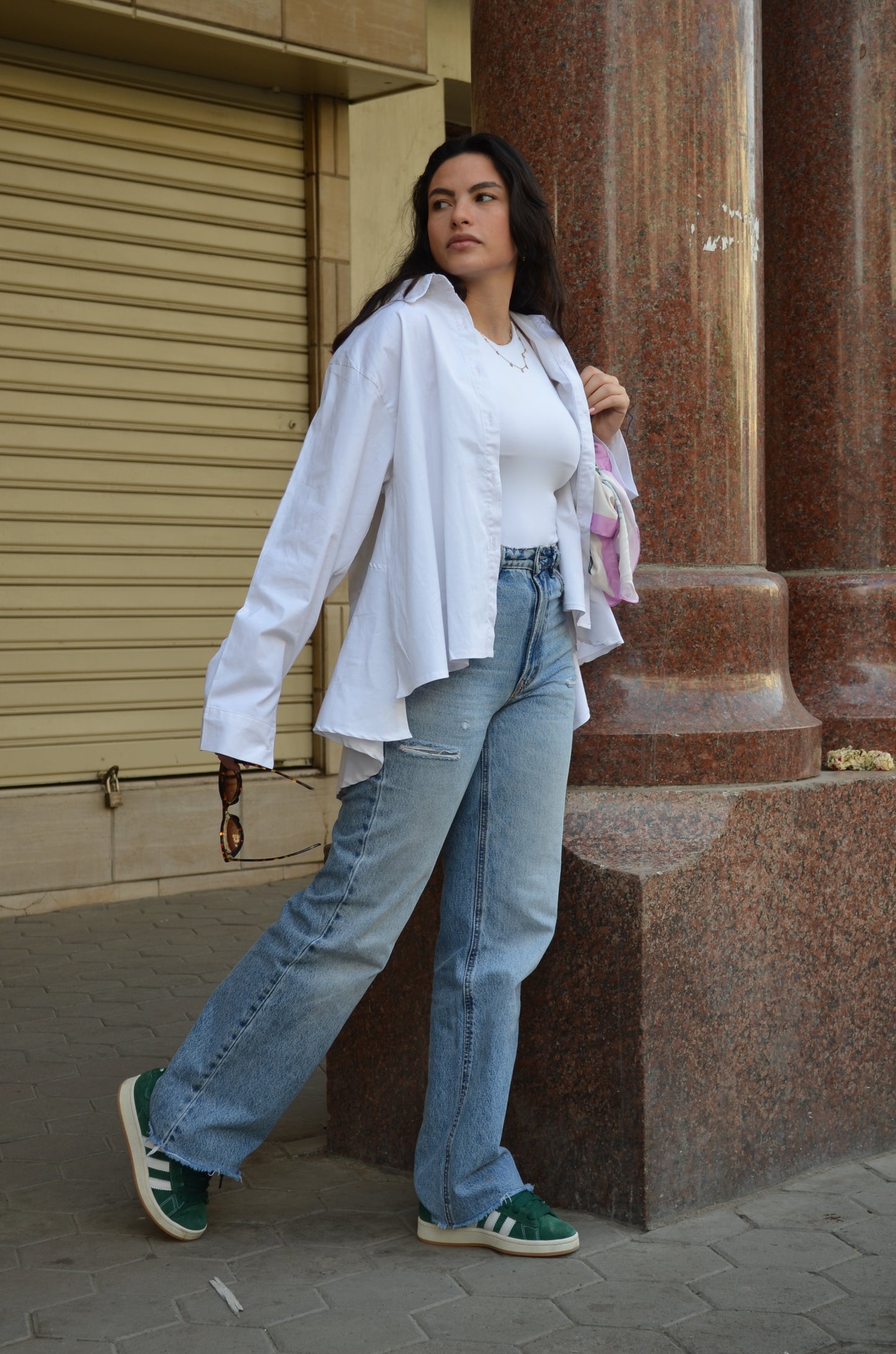 Poplin White shirt
