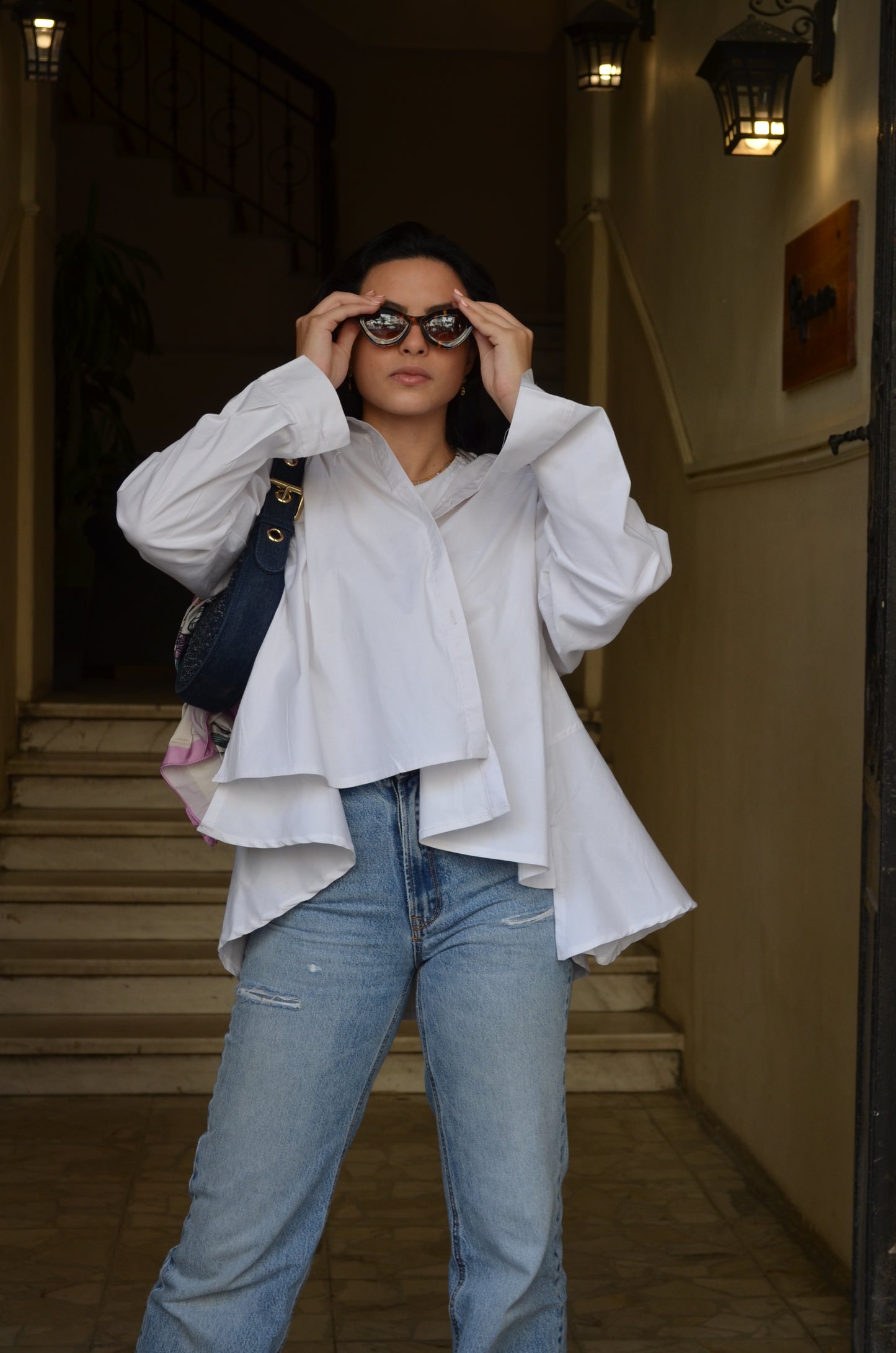 Poplin White shirt