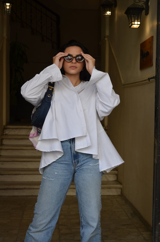 Poplin White shirt