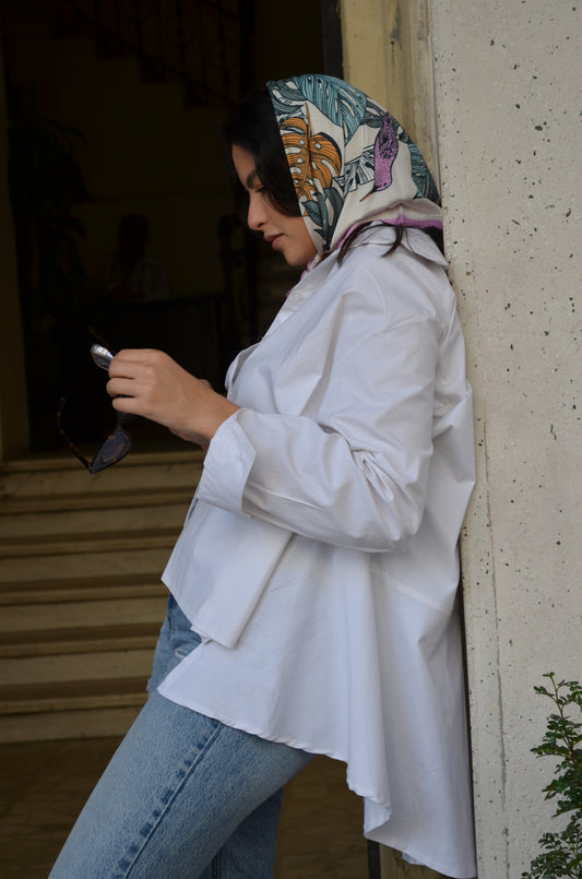 Poplin White shirt